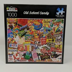 White Mountain Old School Candy 1000 Puzzle